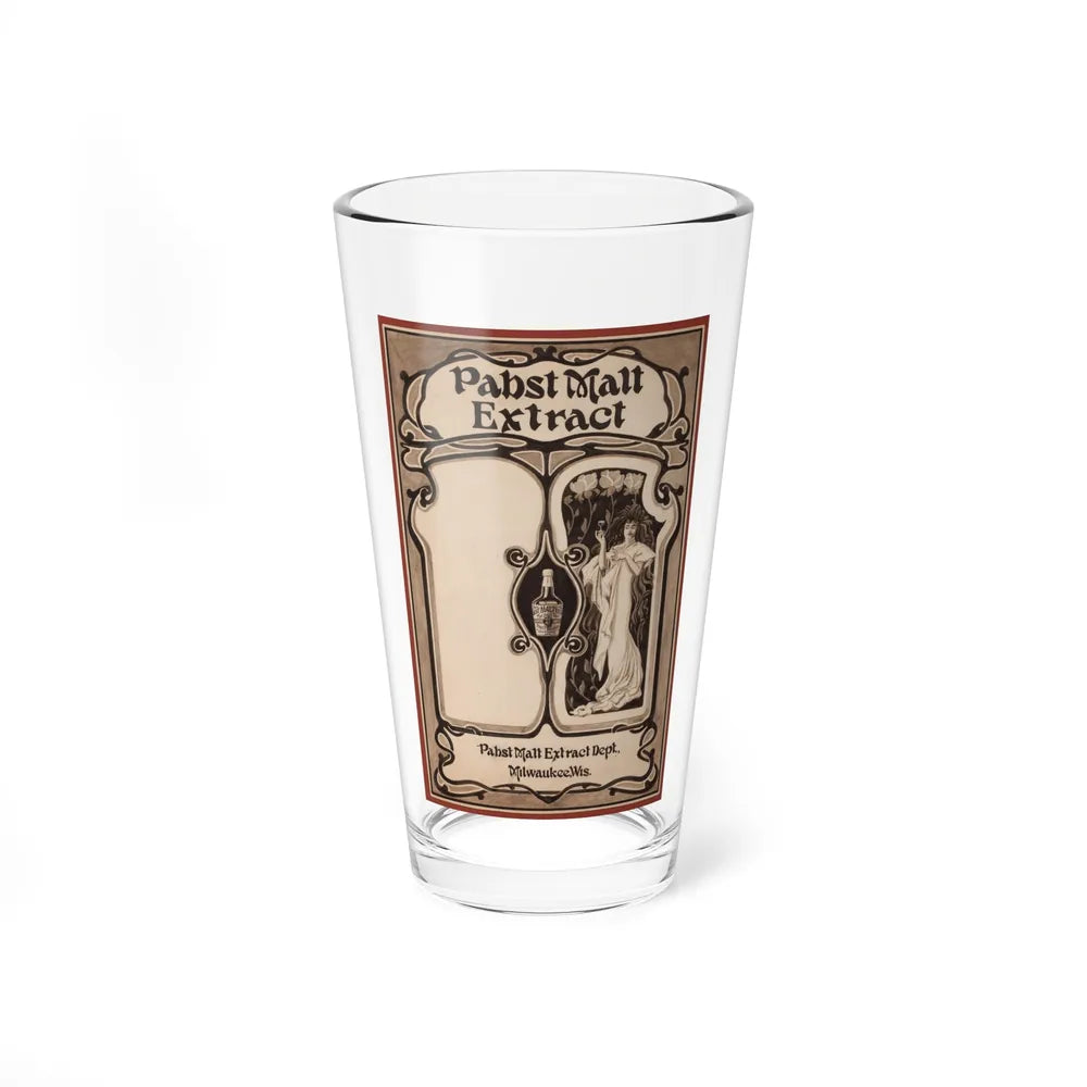 Pabst Malt Extract Advertisement (Magazine Illustration) Pint Glass 16oz-16oz-Go Mug Yourself