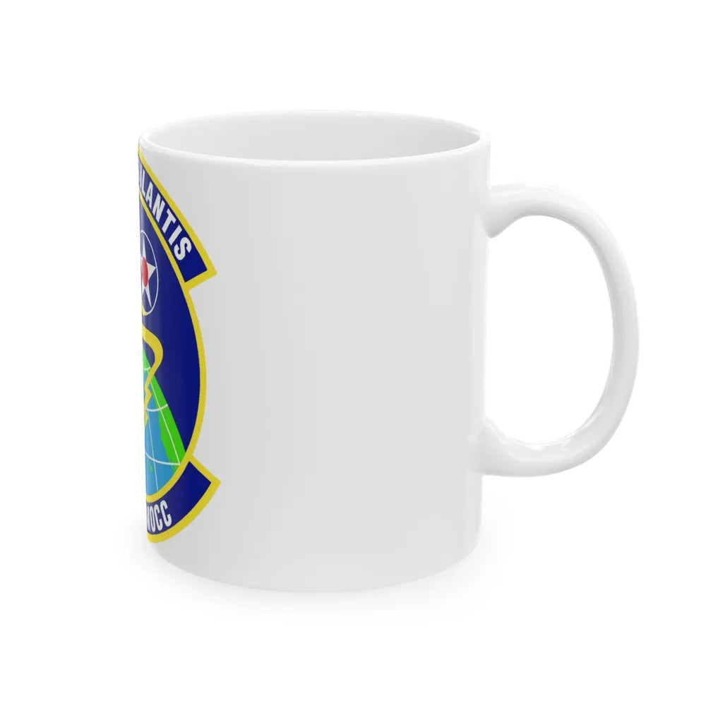 PACAF Air Mobility Operations Control Center (U.S. Air Force) White Coffee Mug-Go Mug Yourself