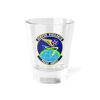 PACAF Air Mobility Operations Control Center (U.S. Air Force) Shot Glass 1.5oz 1.5oz - Go Mug Yourself
