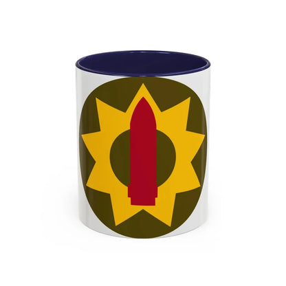 Pacific Coastal Frontier (U.S. Army) Accent Coffee Mug 11oz Navy - Go Mug Yourself
