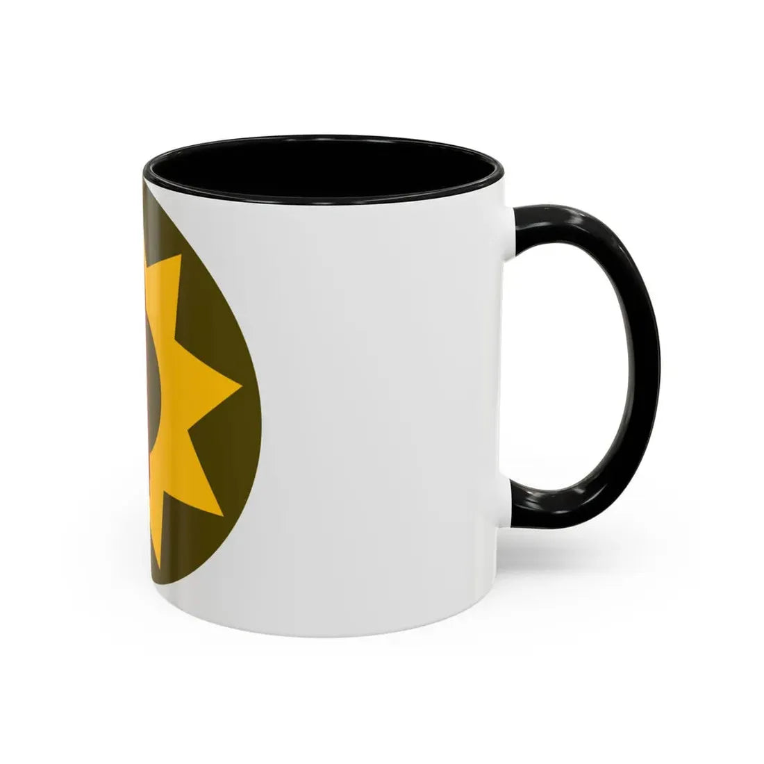 Pacific Coastal Frontier (U.S. Army) Accent Coffee Mug - Go Mug Yourself