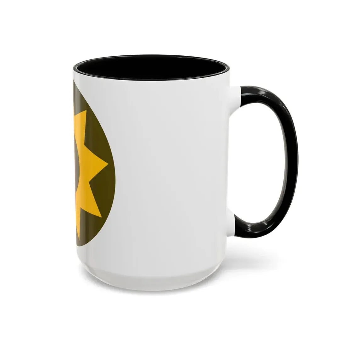 Pacific Coastal Frontier (U.S. Army) Accent Coffee Mug - Go Mug Yourself