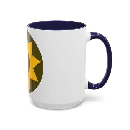 Pacific Coastal Frontier (U.S. Army) Accent Coffee Mug - Go Mug Yourself