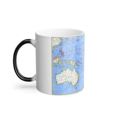 Pacific - Islands of the (1974) (Map) Color Changing Mug 11oz-Go Mug Yourself