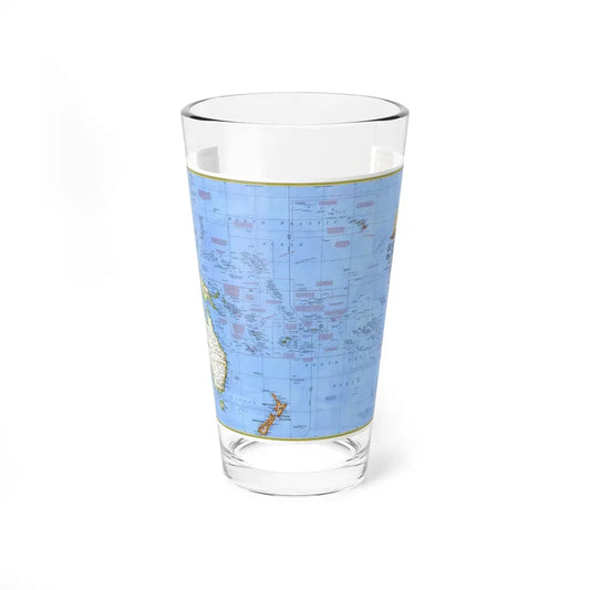 Pacific - Islands of the (1974) (Map) Pint Glass 16oz 16oz - Go Mug Yourself