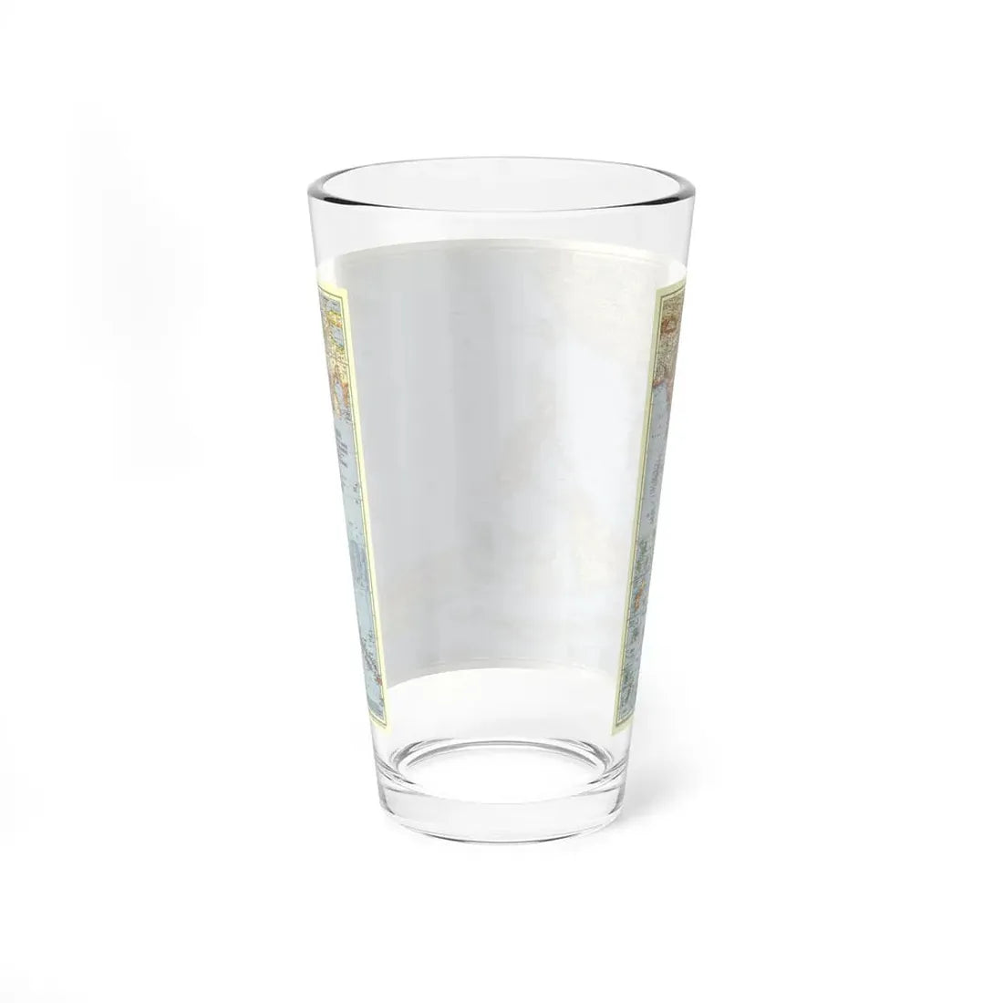 Pacific Islands - Southeast Asia (1944) (Map) Pint Glass 16oz - Go Mug Yourself