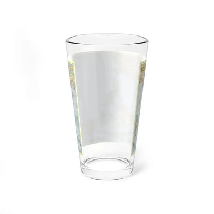 Pacific Islands - Southeast Asia (1944) (Map) Pint Glass 16oz - Go Mug Yourself
