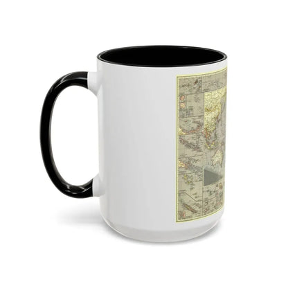 Pacific Ocean (1936) (Map) Accent Coffee Mug - Go Mug Yourself