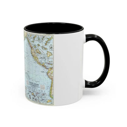 Pacific Ocean (1952) (Map) Accent Coffee Mug - Go Mug Yourself