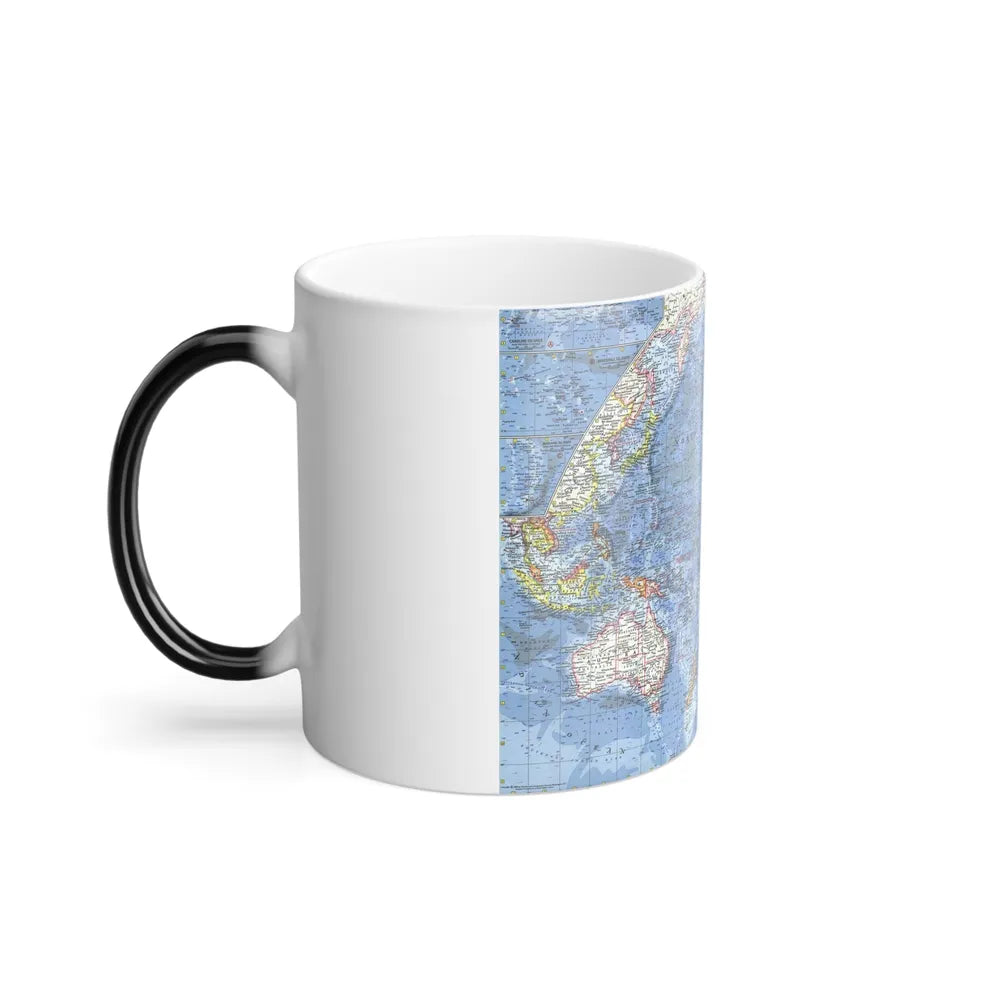 Pacific Ocean (1962) (Map) Color Changing Mug 11oz-Go Mug Yourself