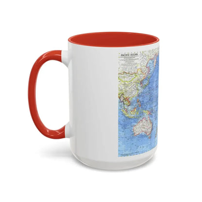 Pacific Ocean (1969) (Map) Accent Coffee Mug - Go Mug Yourself