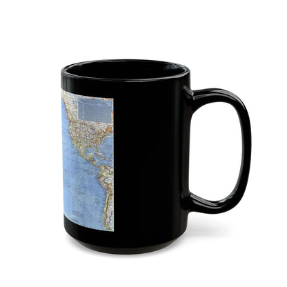 Pacific Ocean (1969) (Map) Black Coffee Mug-Go Mug Yourself