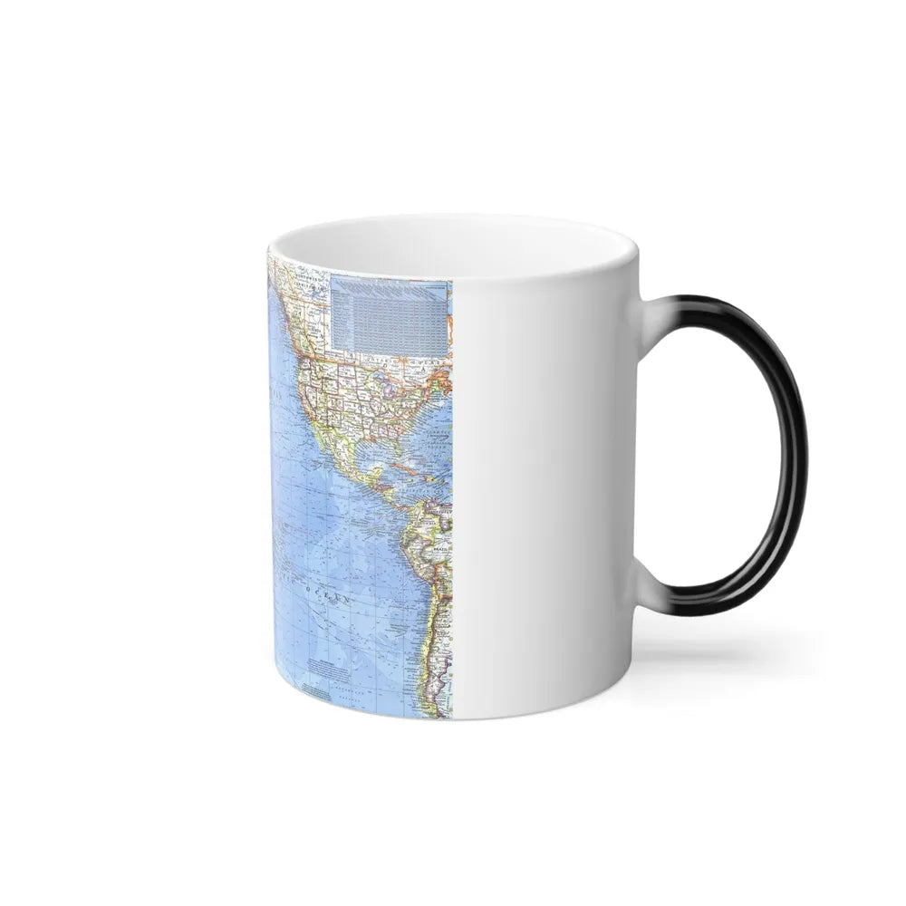 Pacific Ocean (1969) (Map) Color Changing Mug 11oz-Go Mug Yourself