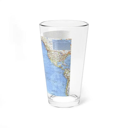 Pacific Ocean (1969) (Map) Pint Glass 16oz - Go Mug Yourself