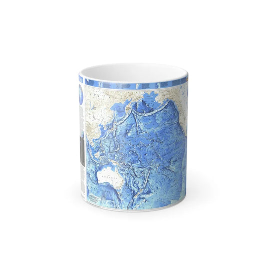 Pacific Ocean (1992) (Map) Color Changing Mug 11oz-11oz-Go Mug Yourself