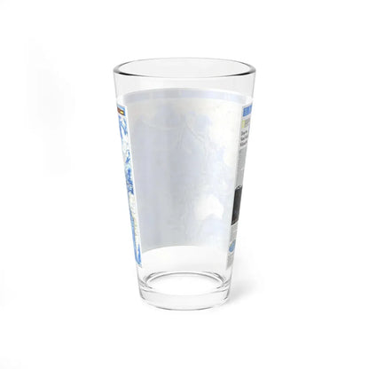 Pacific Ocean (1992) (Map) Pint Glass 16oz - Go Mug Yourself