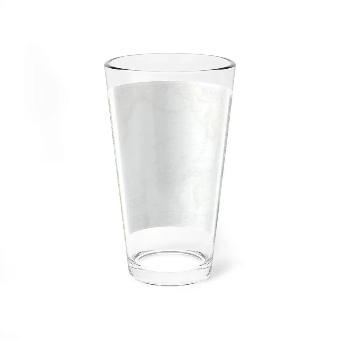 Pacific Ocean and the Bay of Bengal (1943) (Map) Pint Glass 16oz - Go Mug Yourself