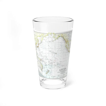 Pacific Ocean - Theater of War (1942) (Map) Pint Glass 16oz 16oz - Go Mug Yourself
