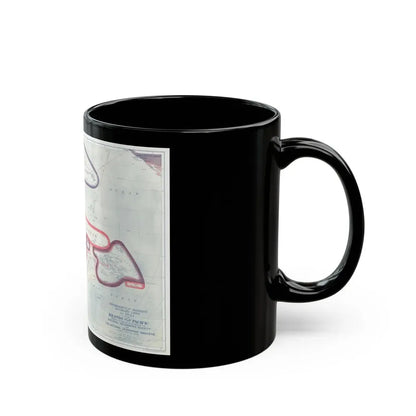 Pacific - Sovereignty and Mandate Boundary Lines (1921) (Map) Black Coffee Mug - Go Mug Yourself