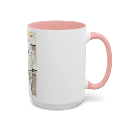 Pacific - Western Rim (1989) (Map) Accent Coffee Mug - Go Mug Yourself