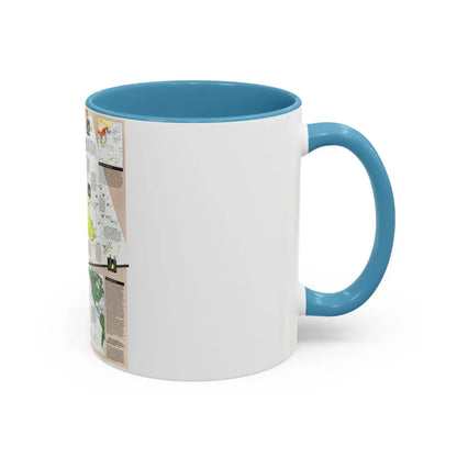 Pacific - Western Rim (1989) (Map) Accent Coffee Mug - Go Mug Yourself