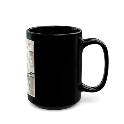 Pacific - Western Rim (1989) (Map) Black Coffee Mug - Go Mug Yourself