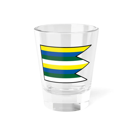 Padan Dunajska Streda Flag (Slovakia) Shot Glass 1.5oz 1.5oz - Go Mug Yourself
