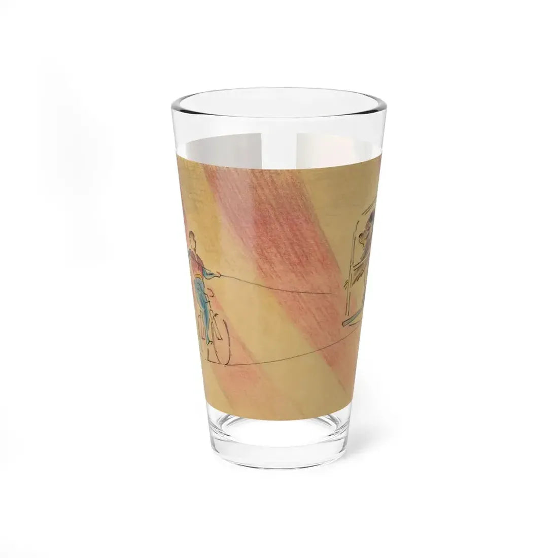 Paddington at the Circus, interior book illustration, 1974 (Magazine Illustration) Pint Glass 16oz 16oz - Go Mug Yourself