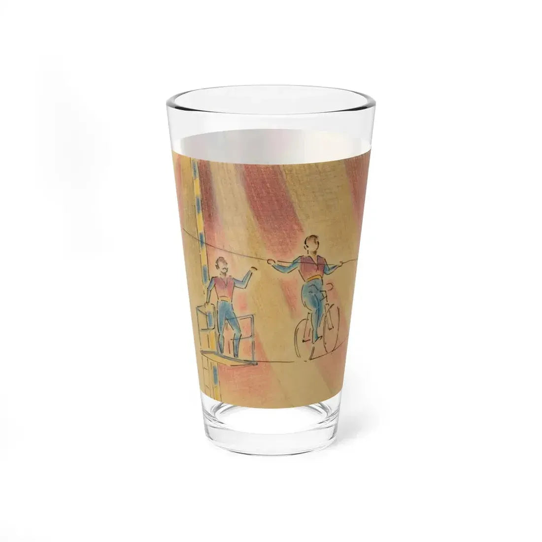 Paddington at the Circus, interior book illustration, 1974 (Magazine Illustration) Pint Glass 16oz - Go Mug Yourself