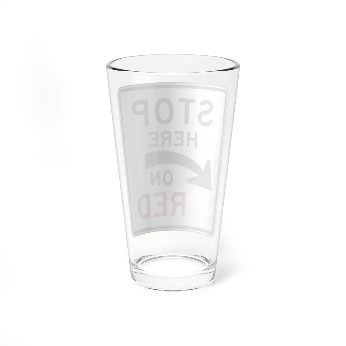 PADOT R10-6A (Pennsylvania) (Road Sign) Pint Glass 16oz - Go Mug Yourself