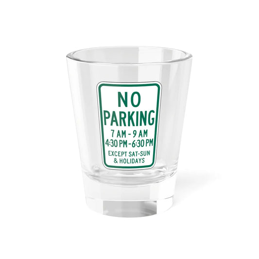 PADOT R7-5X (Pennsylvania) (Road Sign) Shot Glass 1.5oz 1.5oz - Go Mug Yourself