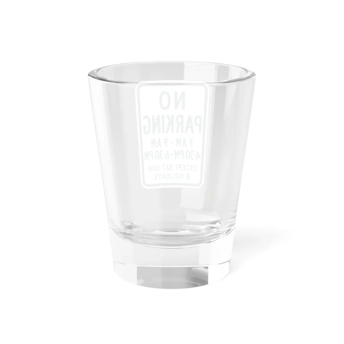 PADOT R7-5X (Pennsylvania) (Road Sign) Shot Glass 1.5oz - Go Mug Yourself