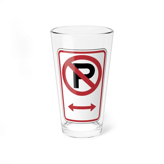 PADOT R7-7A (Pennsylvania) (Road Sign) Pint Glass 16oz 16oz - Go Mug Yourself