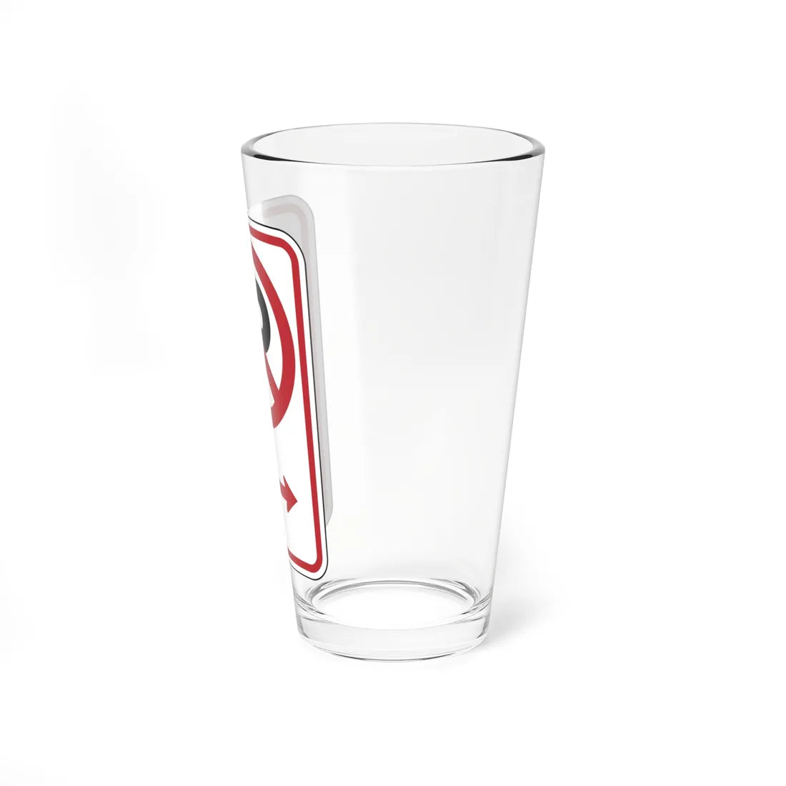 PADOT R7-7A (Pennsylvania) (Road Sign) Pint Glass 16oz - Go Mug Yourself