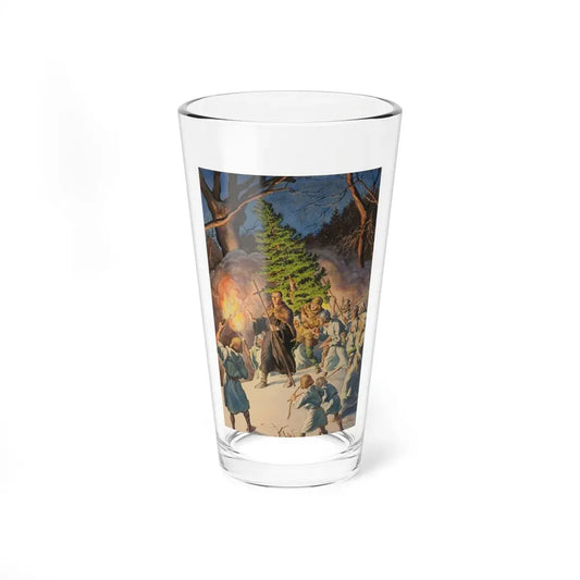 Pagan Christmas, magazine illustration, circa 1950 (Magazine Illustration) Pint Glass 16oz 16oz - Go Mug Yourself