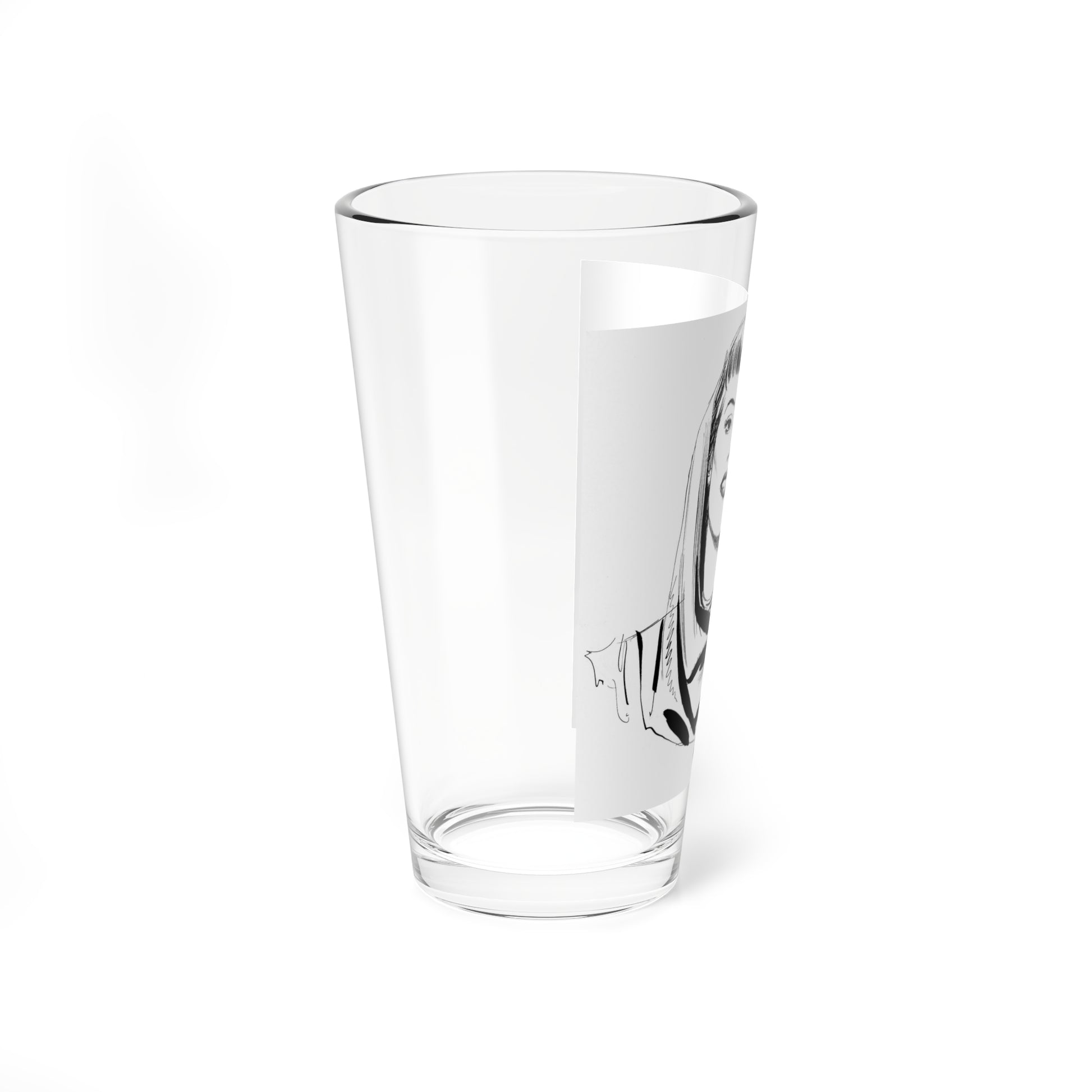 Pagan Lee from Rip Kirby (Washington and Lee, 1949) (Magazine Illustration) Pint Glass 16oz-Go Mug Yourself