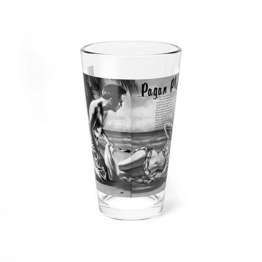 Pagan Playmate, Bewitched magazine No. 1, 1962 (Magazine Illustration) Pint Glass 16oz 16oz - Go Mug Yourself