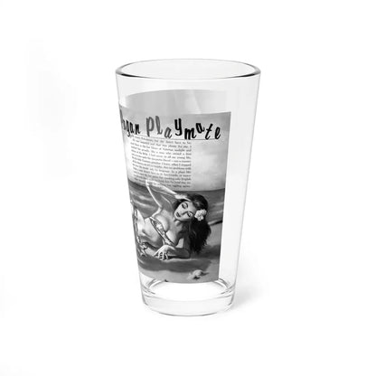 Pagan Playmate, Bewitched magazine No. 1, 1962 (Magazine Illustration) Pint Glass 16oz - Go Mug Yourself