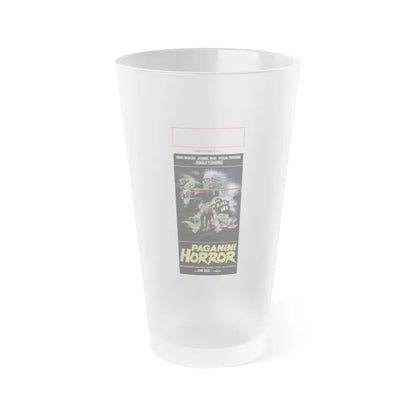 PAGANINI HORROR 1988 Movie Poster - Frosted Pint Glass 16oz 16oz Frosted - Go Mug Yourself