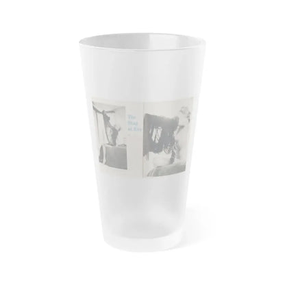 Page0001 (Vintage Female Icon) Frosted Pint Glass 16oz 16oz Frosted - Go Mug Yourself