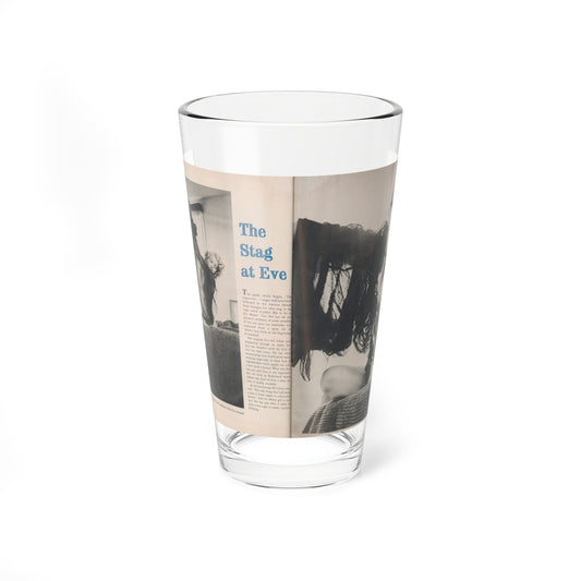 Page0001 (Vintage Female Icon) Pint Glass 16oz-16oz-Go Mug Yourself