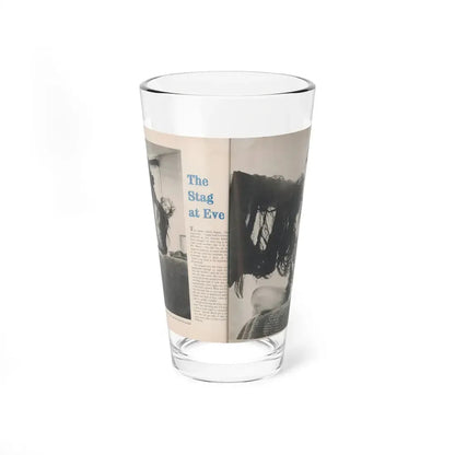 Page0001 (Vintage Female Icon) Pint Glass 16oz 16oz - Go Mug Yourself