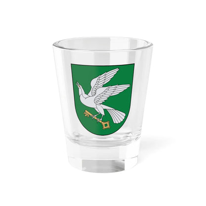Pagėgiai COA (Lithuania) (Coat of Arms) Shot Glass 1.5oz 1.5oz - Go Mug Yourself