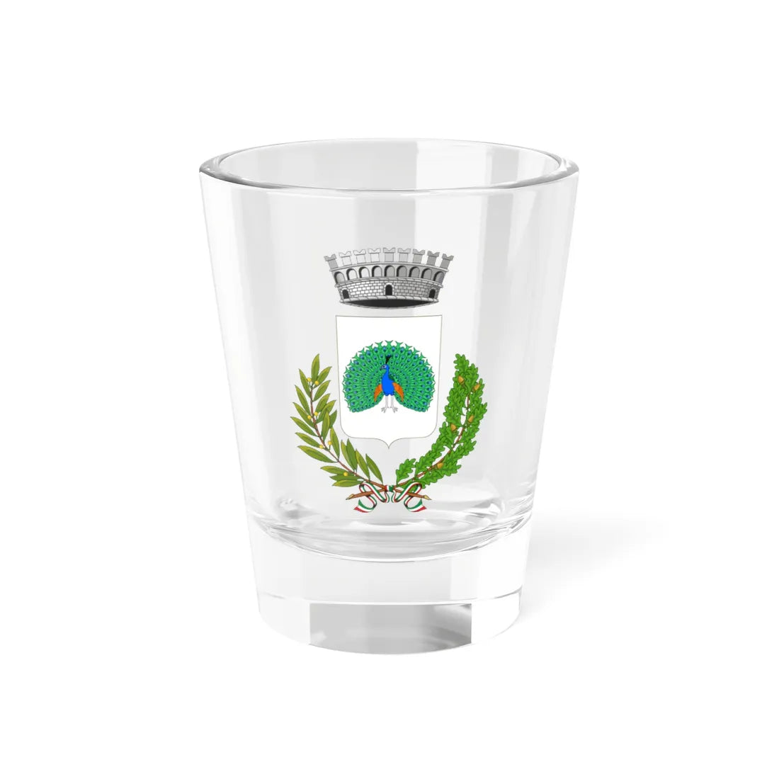 Pago Veiano-Stemma (Italy) (Coat of Arms) Shot Glass 1.5oz 1.5oz - Go Mug Yourself