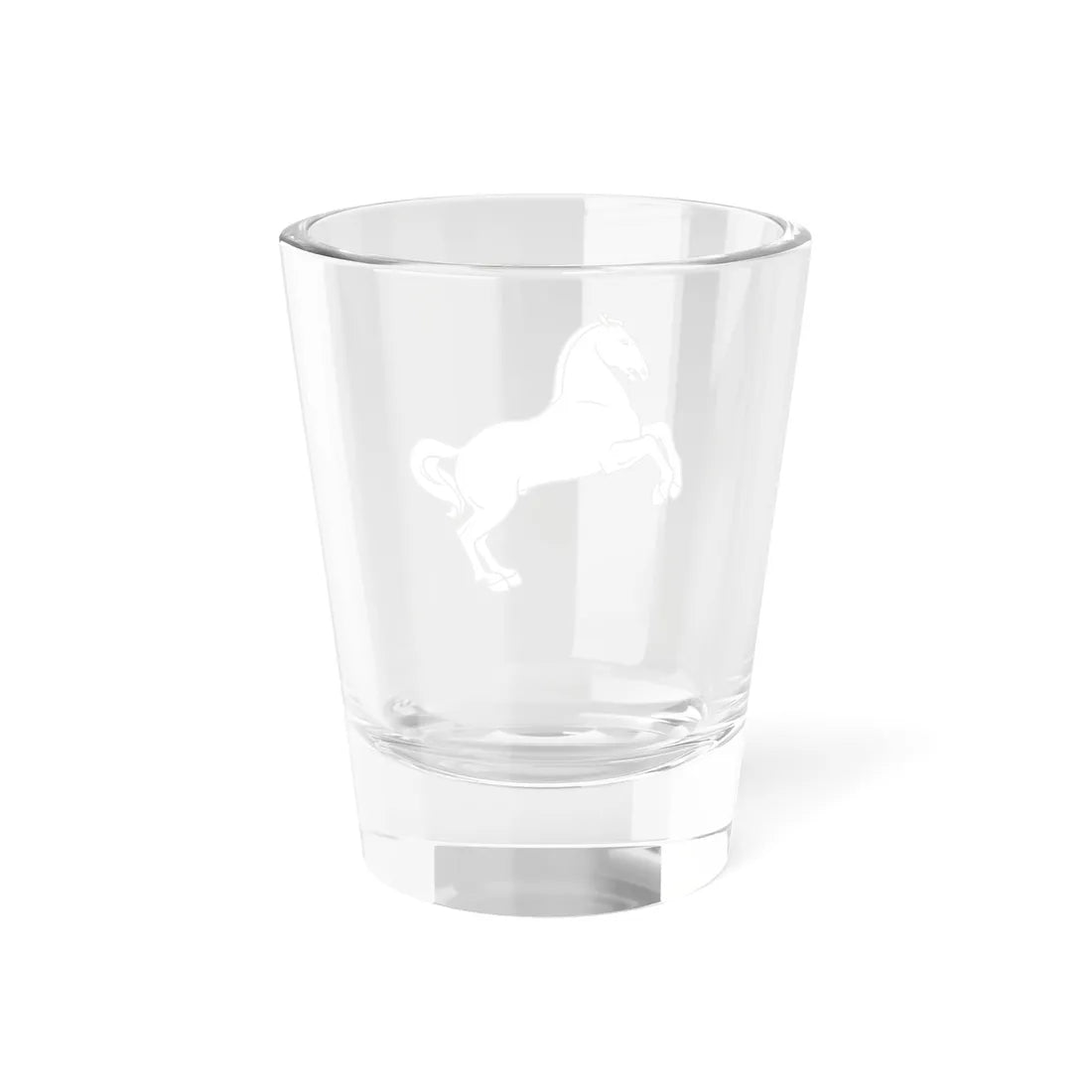Pahonia-contour horse only (Belarus) (Coat of Arms) Shot Glass 1.5oz - Go Mug Yourself