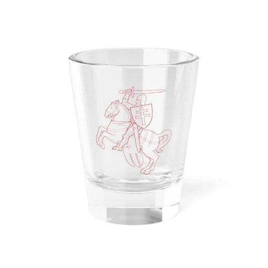 Pahonia-contour no fill (Belarus) (Coat of Arms) Shot Glass 1.5oz 1.5oz - Go Mug Yourself