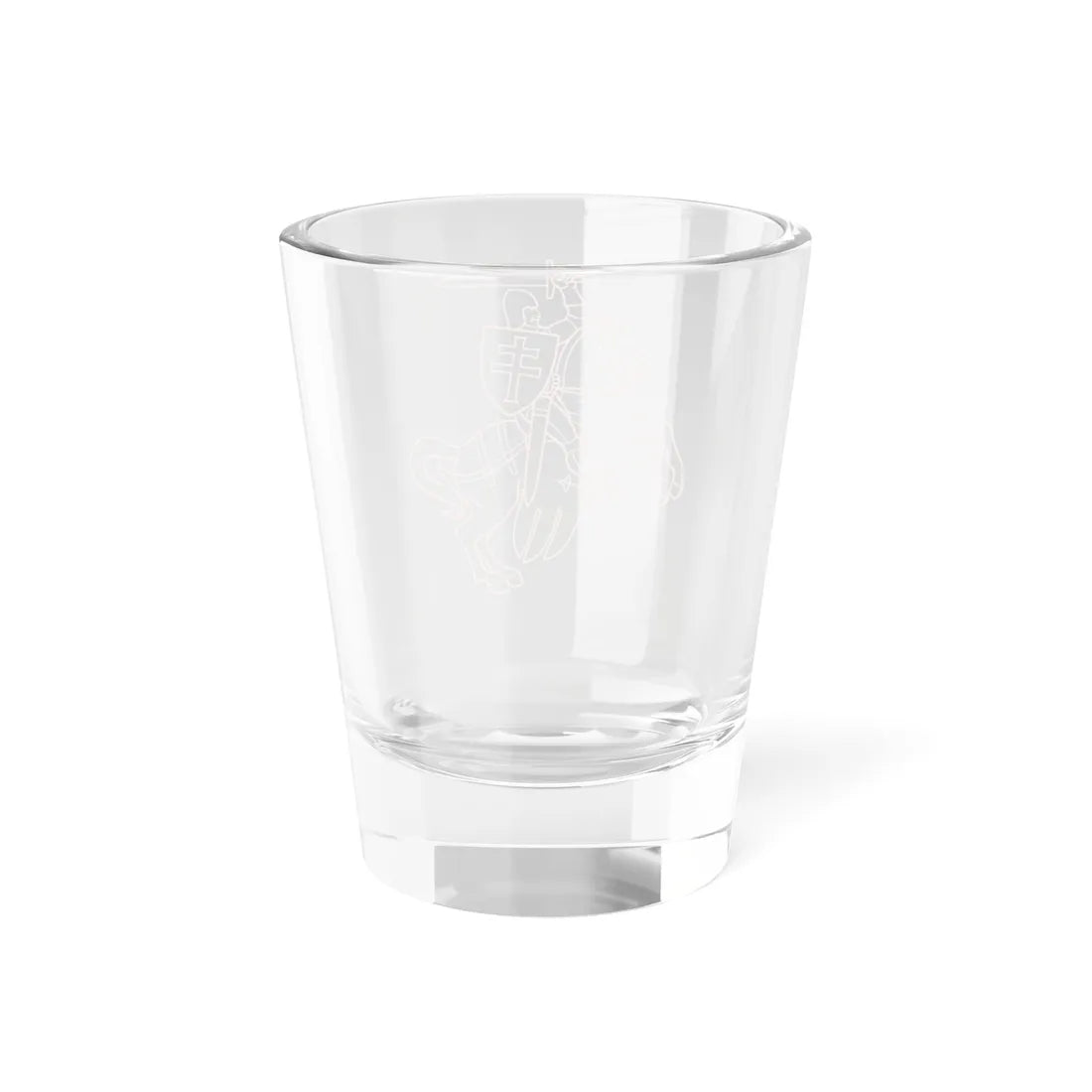 Pahonia-contour no fill (Belarus) (Coat of Arms) Shot Glass 1.5oz - Go Mug Yourself