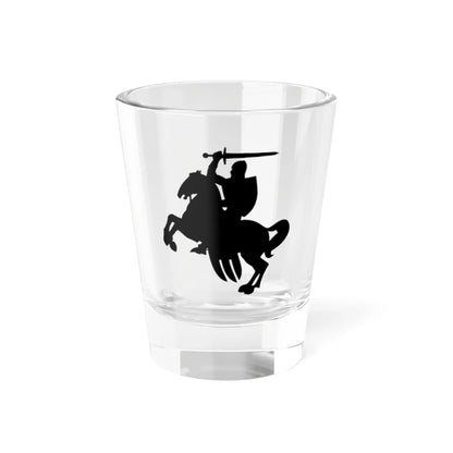 Pahonia-contour pahonia silhouette (Belarus) (Coat of Arms) Shot Glass 1.5oz 1.5oz - Go Mug Yourself