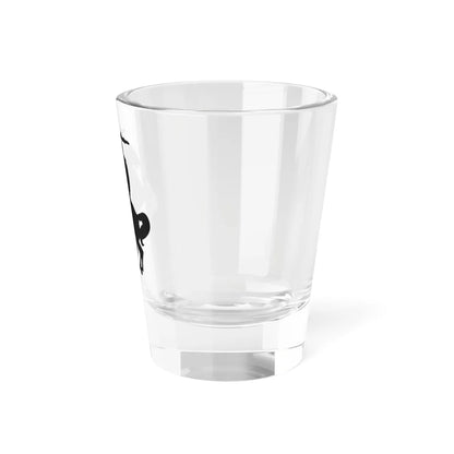 Pahonia-contour pahonia silhouette (Belarus) (Coat of Arms) Shot Glass 1.5oz - Go Mug Yourself