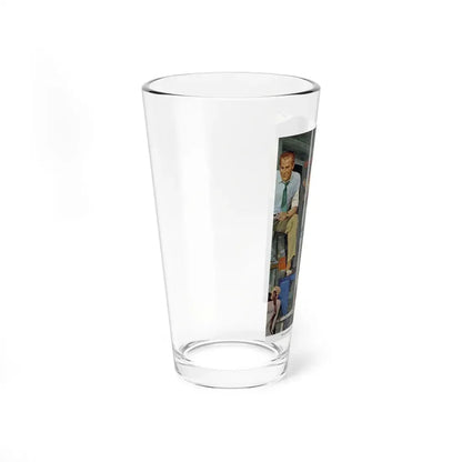 Paid in Full, Redbook, July 1951 (Magazine Illustration) Pint Glass 16oz - Go Mug Yourself